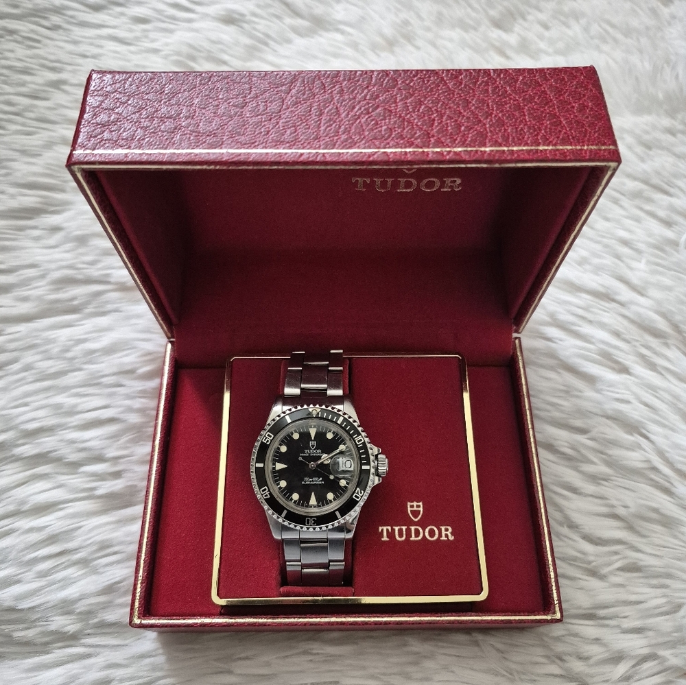 Tudor Submariner Black Dial Stainless Steel Watch